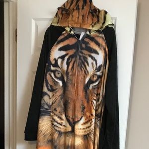 Men’s or Women’s Tiger Onesie size 3x